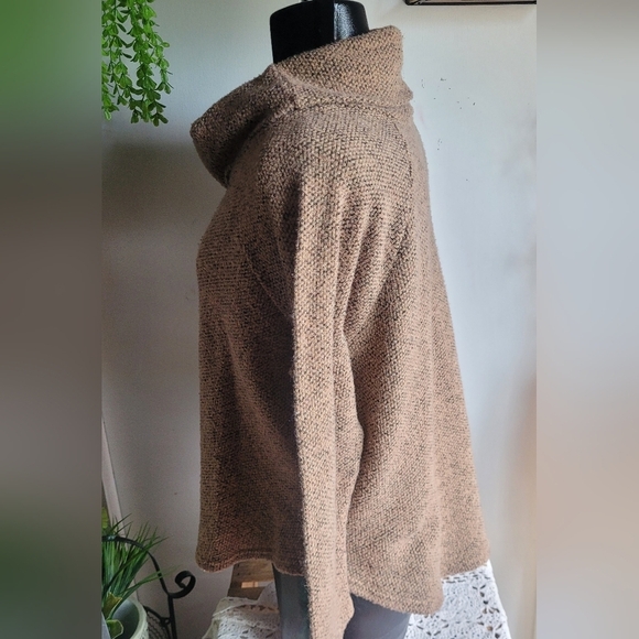 Sunny Leigh Light Brown Turtleneck Sweater XL - Picture 6 of 7